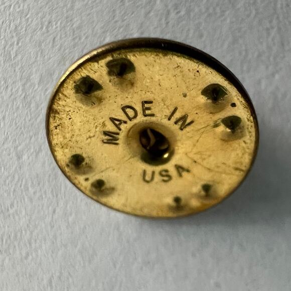 🍭6/$30 Small Gold Tone Rose Pin - Picture 4 of 6